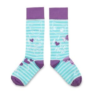 Mew and mewtwo Valentine’s Day socks
